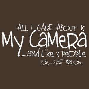 All I Care About is My Camera..... - AS Colour Mens Staple T shirt Design